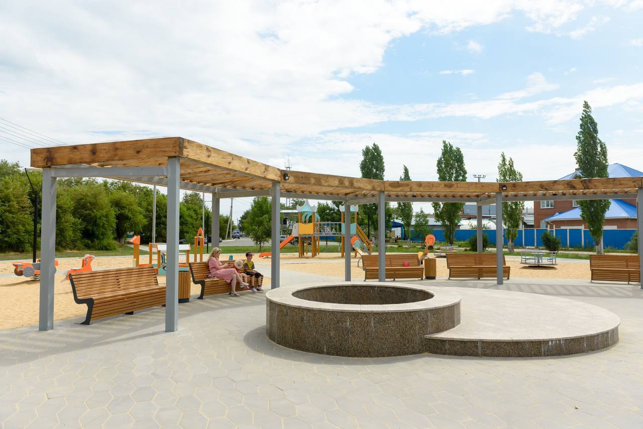 Детский сквер на ул. Карла Маркса - arenda-soliletsk.ru